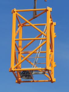 מכירות חמות ht2510 שטוח מגדל מנוף 2.5 טון קיבולת פנימית סוג טיפוס לתעשיית הבנייה בברזיל - Product Image 2