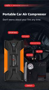 98000mAh 1000A <span class=keywords><strong>Booster</strong></span> <span class=keywords><strong>Meilleur</strong></span> démarreur de <span class=keywords><strong>batterie</strong></span> au lithium avec <span class=keywords><strong>chargeur</strong></span> de <span class=keywords><strong>batterie</strong></span> à compresseur d'air et démarreur - Product Image 6