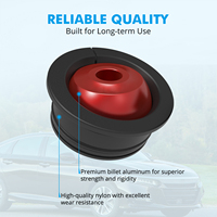 BEVINSEE - Douilles de liaison de câble de levier de vitesses en aluminium pour Honda Civic Type R 2015 2016 2017-2021 - Compatible avec Accord