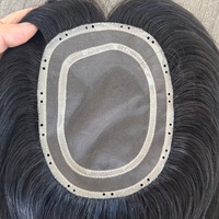 Extensions de cheveux en micro-anneaux avec perles monofilament vierges, légères, sans colle/clip, pour cuir chevelu sensible