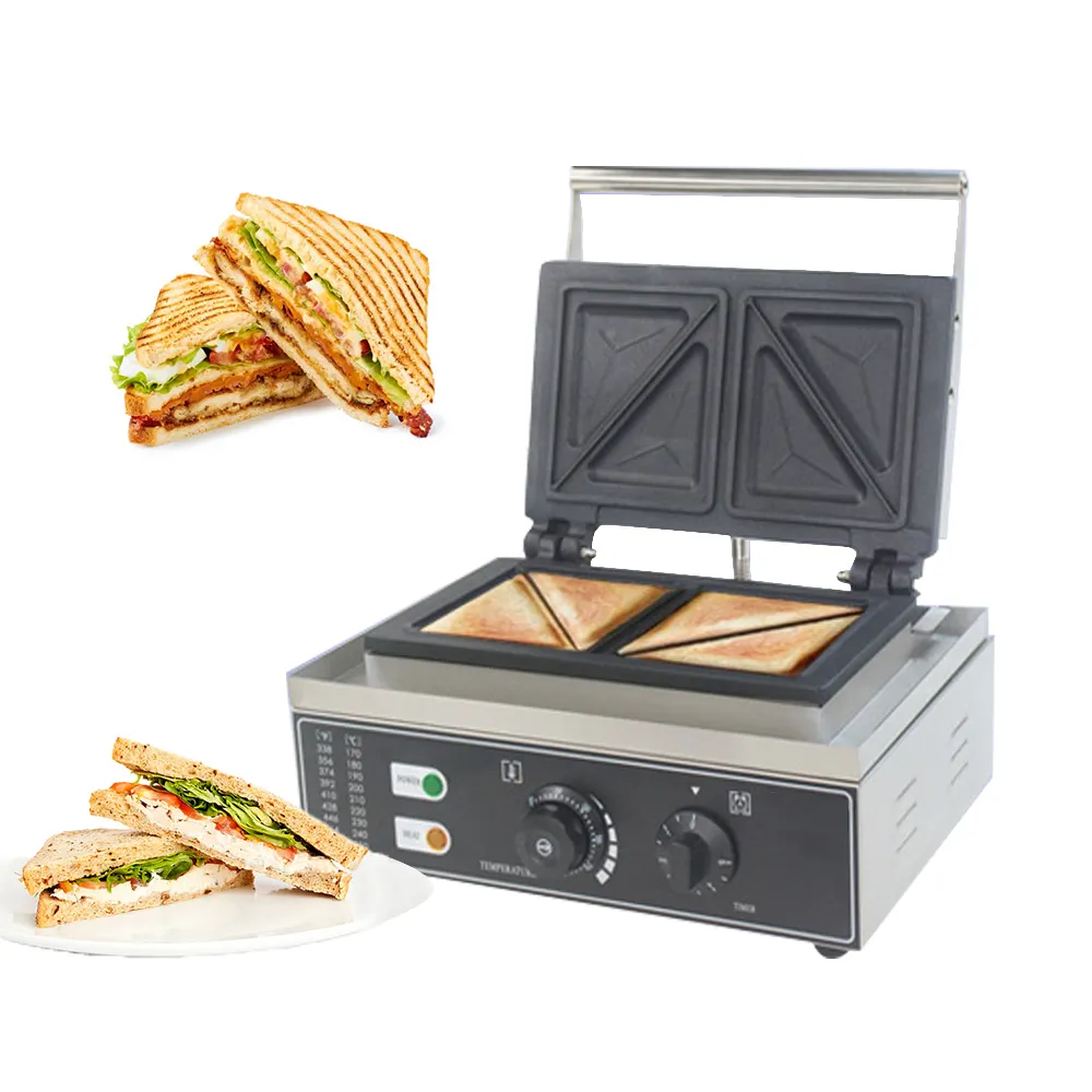 110V 220V Commercial Good Sandwich Maker Commercial Waffle Maker Delicious Sandwich With Fillings At Will Sandwich