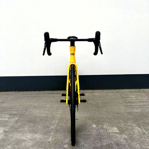 Vélo <span class=keywords><strong>de</strong></span> route KOZO SuperLight entièrement en carbone, 61 cm, grandes tailles, 24 vitesses, roues en carbone, guidon intégré, frein à disque, 386BB Racing - Product Image 6