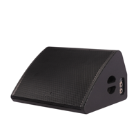 Moniteur de scène passif FS560 double 12 pouces en forme de cale pour concerts en direct, sonorisation professionnelle et églises