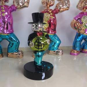 Sculpture Alec <span class=keywords><strong>Monopoly</strong></span> plaquée 80 cm, statues de <span class=keywords><strong>Monopoly</strong></span> grandeur nature, statue en résine Alec <span class=keywords><strong>Monopoly</strong></span> - Product Image 6
