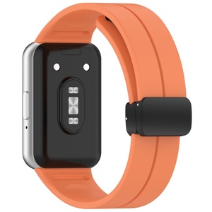 Bracelet de montre en silicone à dégagement rapide à la mode Bracelet de montre d'attraction à boucle magnétique pour <span class=keywords><strong>Samsung</strong></span> <span class=keywords><strong>Galaxy</strong></span> <span class=keywords><strong>Fit</strong></span> <span class=keywords><strong>3</strong></span> - Product Image 3