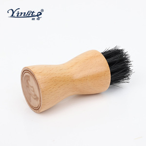 Cepillo para Zapatos de Madera Maciza Yinste, Herramienta para el Cuidado del Cuero con Pelo de Cerdo, para Pulir y Encerar - Product Image 2