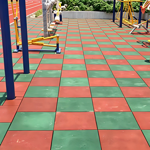 Pour-In-Place Anti-Slip Epdm Granule Safety <b>Flooring</b> Playground Mat <b>Rubber</b> Pavers Forpark Epdm Safety <b>Flooring</b> - Product Image 1