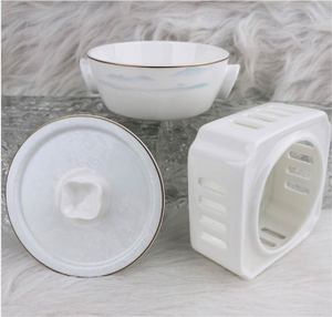 Service de vaisselle en porcelaine fine de luxe, assiettes et bols pour mariage, banquet, décoration de la maison - Product Image 4
