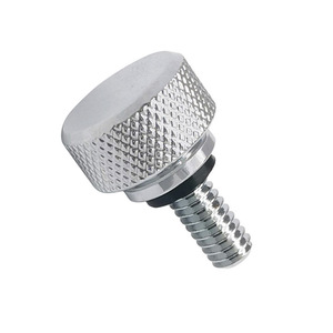 Vis à siège moletée en acier inoxydable pour remplacement du couvercle de siège arrière de moto, pièce de réparation JXSS099 - Product Image 1