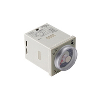 Naidian H3CR-A8 Relay Waktu Tunda Miniatur Multi-Range 8-Pin dengan Desain Tertutup 220VAC Kuning Daya Rendah