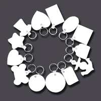 Porte-clés moderne en MDF en forme de maison avec logo personnalisé pour anniversaire et décoration intérieure - Haute qualité