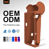 Étui en silicone pour terminal de point de vente Newland N910PRO, antidérapant, absorbant les chocs, coque protectrice, revêtement souple, couleur personnalisée, CE/FCC