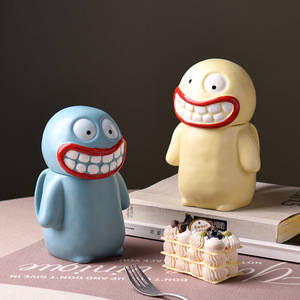 Creative Big-mouthed Mud <strong>Monster</strong> Mug Household Large-capacity Funny Ceramic Cup New - Product Image 5