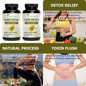 Best Selling Liver Detox Capsules with Proprietary <b>Blend</b> Detoxify and Cleanse the Body Boost Enzyme Production Capsules - Product Image 3