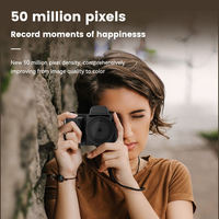Caméra vidéo numérique portable avec zoom numérique, caméscope 4K 50MP, appareil photo professionnel portable