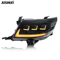 Phare de projecteur LED pour phares avant d'automobile pour Toyota Hilux Vigo 2012-2014 avec phare de clignotant séquentiel à LED