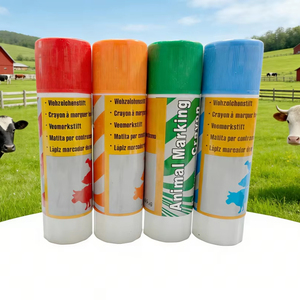 Craie de détection de chaleur pour bétail 85g, Crayon d'élevage, Marqueur d'œstrus animal, Rouge/Orange/Vert/Bleu, Vente en gros - Product Image 1