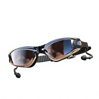 Lunettes de natation 369 JW-YY49 pour adultes, myopes, haute définition, anti-buée, étanches, avec lentilles en polycarbonate électro-plaqué