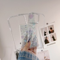 Offre Spéciale époxy coque papier paillettes Bling Anti-choc étuis pour téléphone portable pour OPPO Realme Note 60 4G