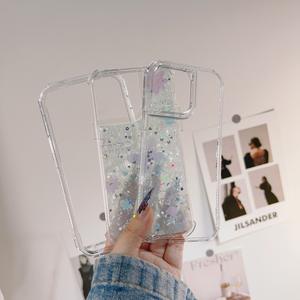 Offre Spéciale époxy <span class=keywords><strong>coque</strong></span> papier paillettes Bling Anti-choc étuis pour téléphone portable pour <span class=keywords><strong>OPPO</strong></span> Realme Note 60 4G - Product Image 5