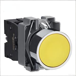 Interruptor de Botón <span class=keywords><strong>Pulsador</strong></span> Original <span class=keywords><strong>Schneider</strong></span> XB2BA21C, Cabeza Plana de 22 mm, 1NO, Negro, de Plástico, para Gabinete de Control Eléctrico - Product Image 5