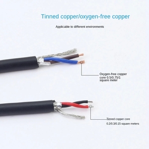 Linh Hoạt Twisted Pair Cable Shielded Dây 4,6,8,10,12,14,16,20,26 Core <span class=keywords><strong>Encoder</strong></span> Cable 485 Tín Hiệu Điều Khiển Dữ Liệu Dây Đồng Đóng Hộp - Product Image 3