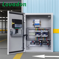 Boîte de distribution MCCB robuste à démarrage direct double 15-18.5KW 160A 380V avec protection contre les pertes de phase pour les équipements électriques industriels