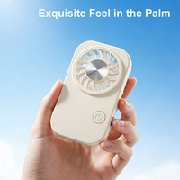 Mini-ventilateur portable d'extérieur pour filles, rechargeable par USB, silencieux, idéal pour les voyages