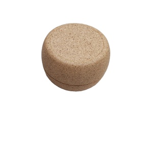 2022 סיטונאי טבעי פקק סבון תיבת סבון קטן ידידותית לסביבה פקק מלחי אמבט אחסון תיבת אמבטיה מוצר - Product Image 2