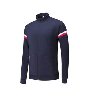 Traje de entrenamiento de fútbol para hombre con cremallera y logotipo, personalizado con nombre y patrocinador, para otoño, talla adulta, ropa deportiva - Product Image 4