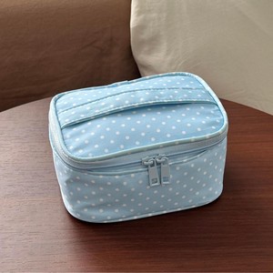 Grid <b>Makeup</b> Bag Pen <b>Case</b> Retro Niche Storage Bag Travel Portable Toiletry Bag Manufacturer Wholesale Vintage Handbag - Product Image 1