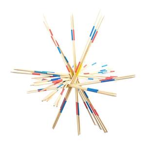 مجموعة لعبة ميكادو التقليدية من أعواد الخيزران للمرح العائلي مع حقيبة تخزين للعب في المنزل أو الحفلات - Product Image 4