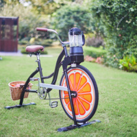 Exi New Party bike anuncio naranja comercial licuadora de frutas batido y exprimidor máquina extractora
