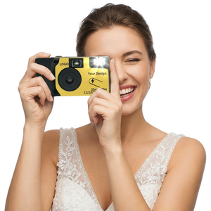 Cámara Desechable <span class=keywords><strong>de</strong></span> un Solo Uso, 35 mm, Colorida, 36 <span class=keywords><strong>Fotos</strong></span>, para Bodas y Fiestas - Product Image 1