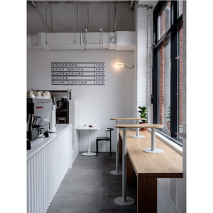 Customized Design Wooden Food <b>Display</b> <b>Shelf</b> Interior Design Service Coffee Shop Kiosk <b>Display</b> Cabinet - Product Image 1