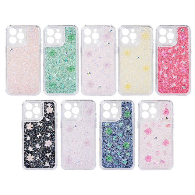 Phone Case Manufacturing Luxury Diamond Flower Design Wholesale Phone Covers for All Phones Case Forros Estuches Para Celular