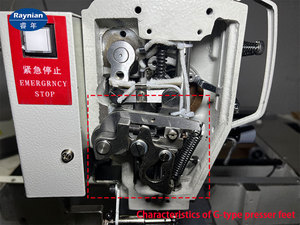 Machine à coudre programmable Raynian-3520G pour empeignes de chaussures, bagagerie et l'industrie du cuir avec composants de moteur et de pompe intégrés - Product Image 5