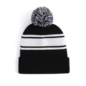 <span class=keywords><strong>Bonnet</strong></span> en tricot PomPom pour <span class=keywords><strong>femme</strong></span> - Product Image 6