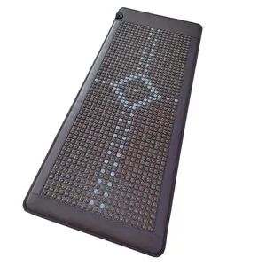 Electric Thermal Energy Heat Infrared Rays Mat Korea Nano NDT Stone Massage Full Body Tourmaline Health Mattress