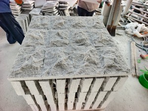 Đá ốp tường ngoài trời màu xám mè tự nhiên, bề mặt lõm-đồi, đánh giá đá <span class=keywords><strong>granite</strong></span>, đá marble, bề mặt lõm - Product Image 6