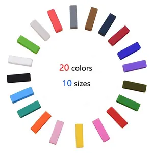 Howell 24mm Digital Grey Watch Band Strap Waterproof Silicone Rubber Band Loops For Replacement Strap