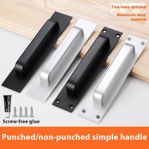 Poignées de meubles à l'<span class=keywords><strong>ancienne</strong></span> en acier inoxydable montées sur Ming boutons boutons de <span class=keywords><strong>porte</strong></span> d'arc de garde-robe à la main boutons en aluminium simples - Product Image 4