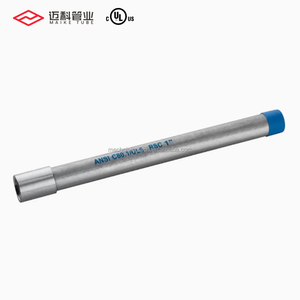 موصل أنابيب IMC معدني صلب متوسط الصلابة مغموس بالحرارة مقاس 1/2 بوصة إلى 4 بوصة، مقاوم للاحتراق ومتوافق مع معايير ANSI للمنتجات المعتمدة - Product Image 3