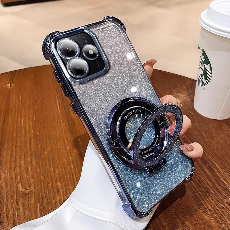 Yuanfeng blu [con pellicola per lenti + supporto glitterato]