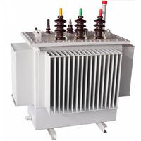 Transformador de distribución sumergido en aceite trifásico, aceite de transformador usado para subestación eléctrica, transformador de 110 a 220