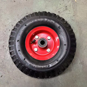 Carriola Elettrica in Plastica per Lavori Pesanti, Capacità di Carico 100kg, Ruote Solide per Cantieri Edili - Product Image 6