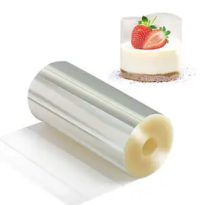 foodgrade individually tranprent wrapped cakes Clear cake wrap