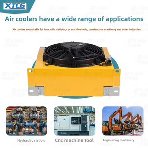 AH1012T 12V 24V 110V 100L Enfriador de Aceite Hidráulico por <span class=keywords><strong>Aire</strong></span>, Radiador <span class=keywords><strong>Intercambiador</strong></span> de <span class=keywords><strong>Calor</strong></span>, Listo para Enviar, Capacidad de Enfriamiento de 7KW, 100L/MIN - Product Image 5