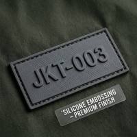 Blouson Bomber MA-1 de Luxe en Nylon Haute Densité avec Patchs en Silicone et Panneaux Contrastants, Veste Urbaine Tendance pour Homme