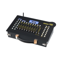 Console de mixage d'éclairage de scène mini DMX 192 sans fil avec tiroir pour la vente en gros